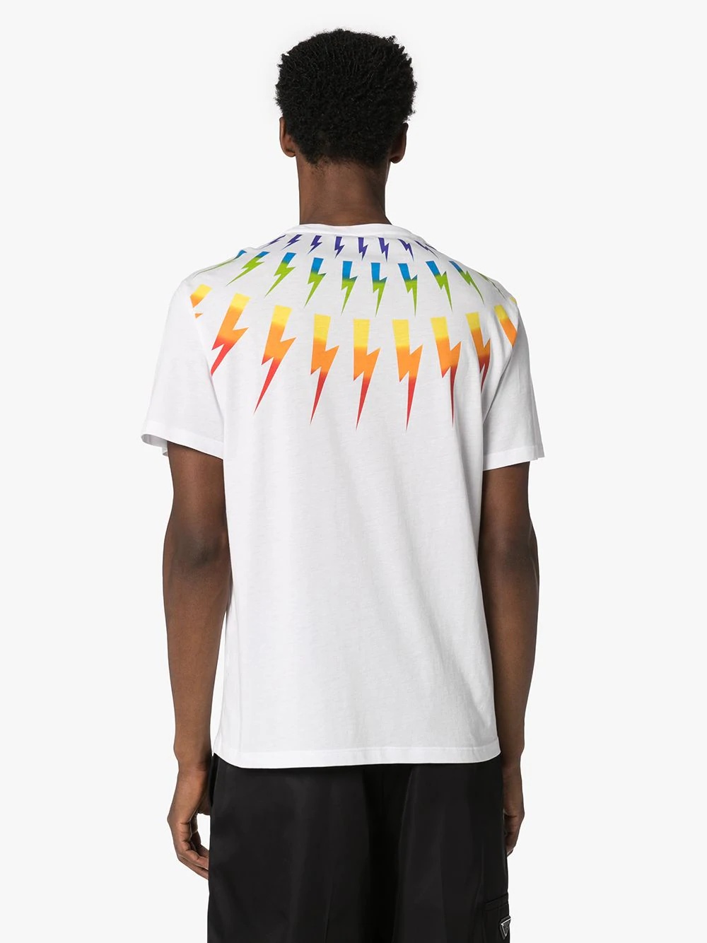 Thunderbolt-print T-shirt - 4