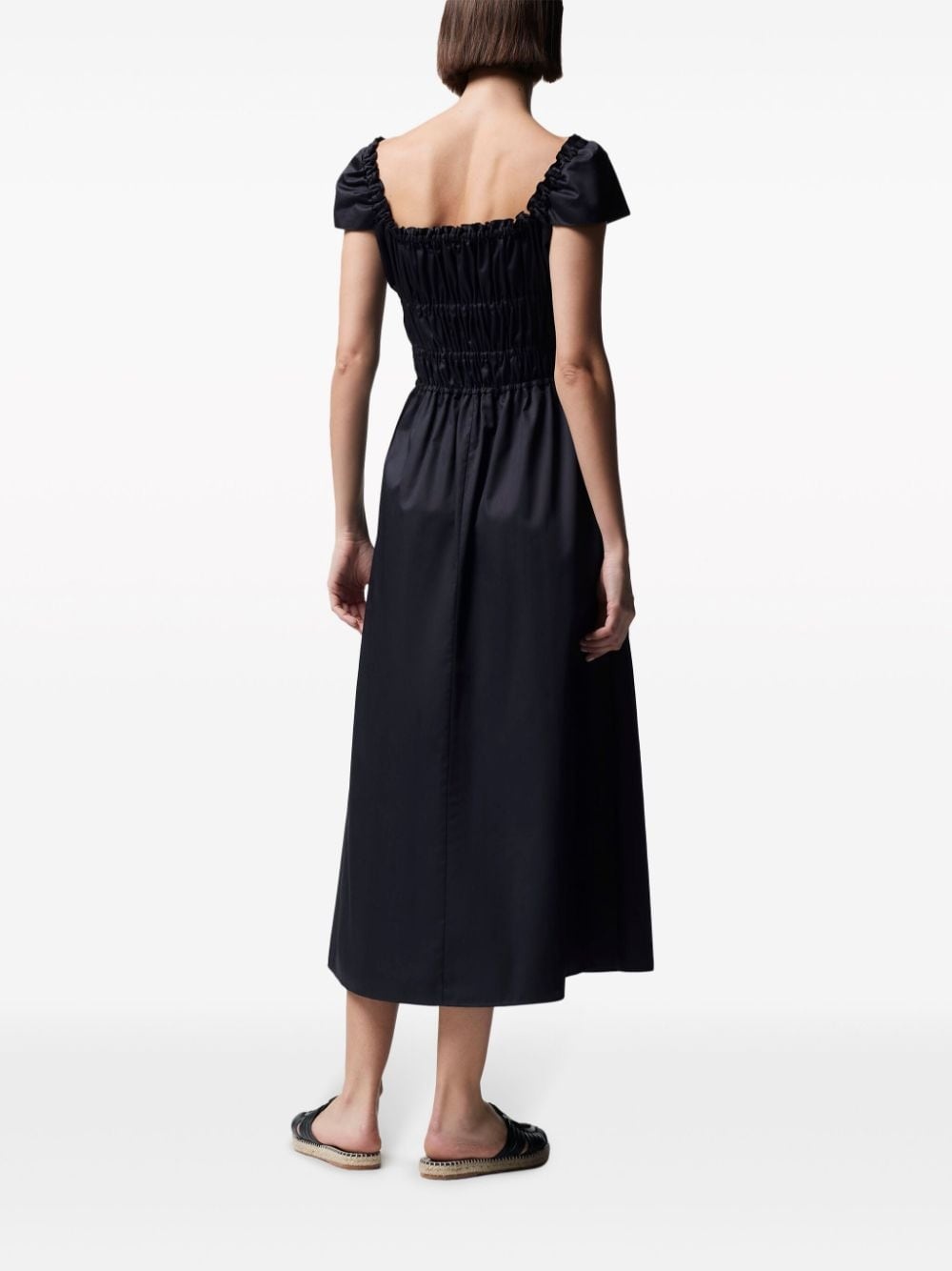 Lily square-neck dress - 4