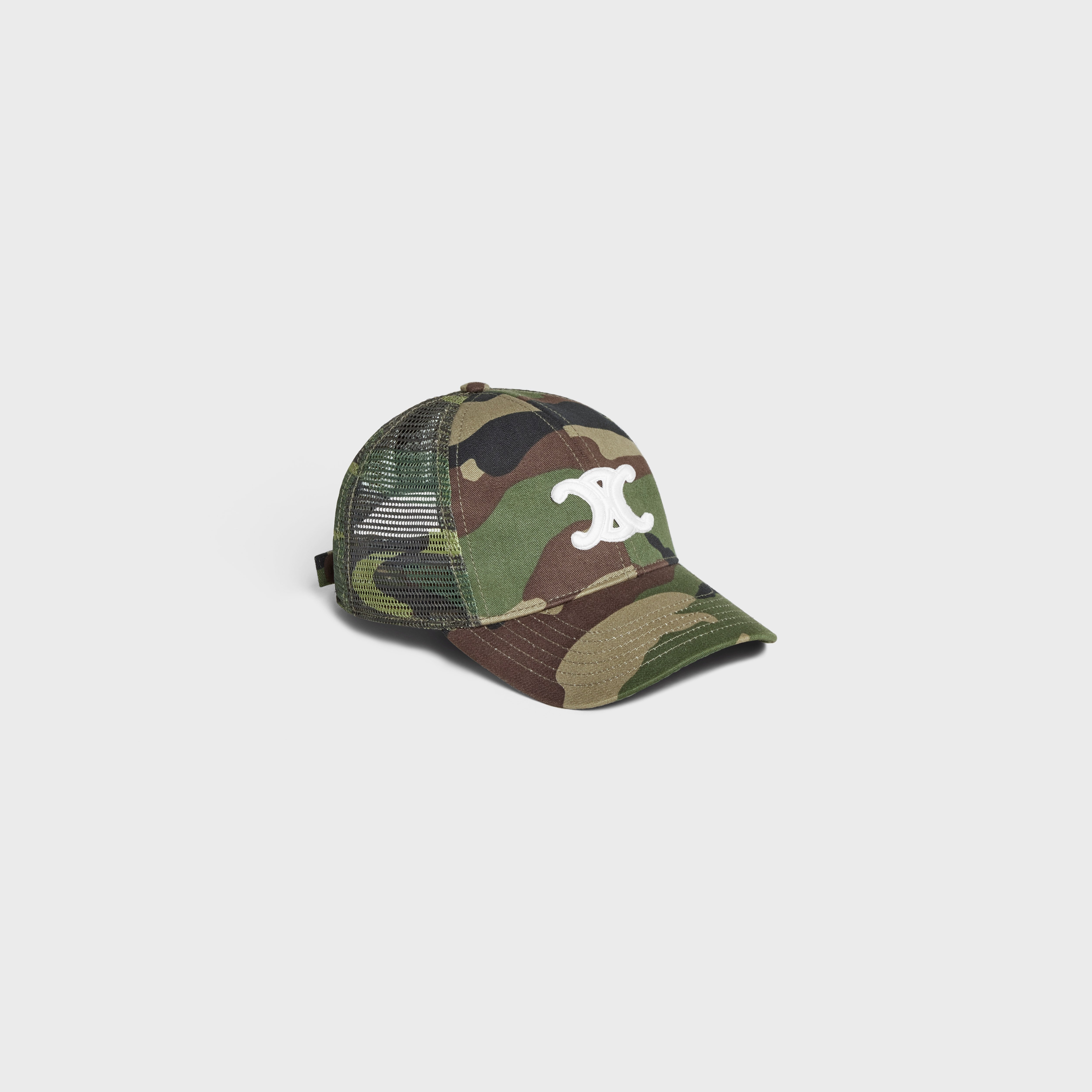 TRIOMPHE BASEBALL CAP IN COTTON MESH - 1