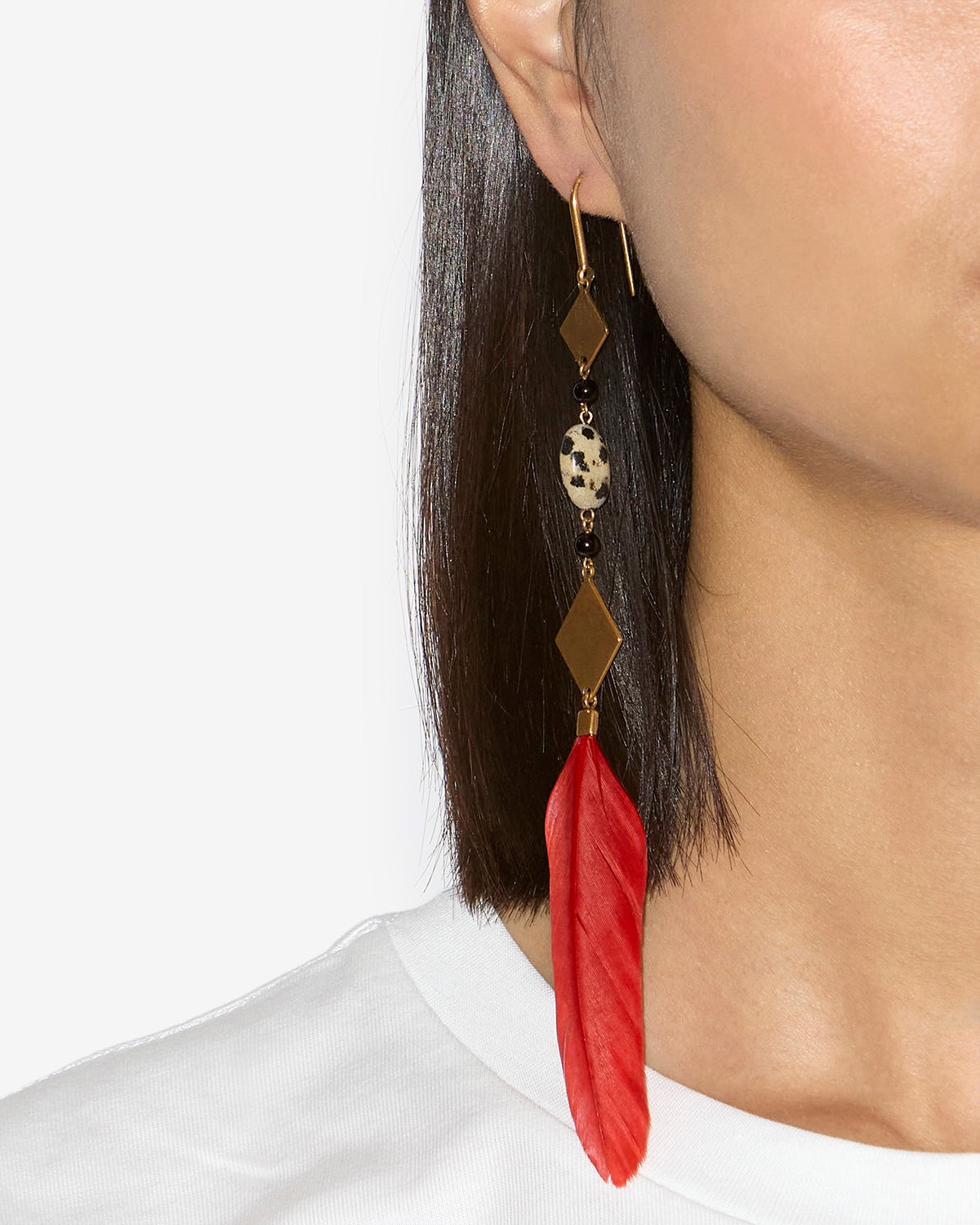 DANCING FEATHER EARRINGS 2