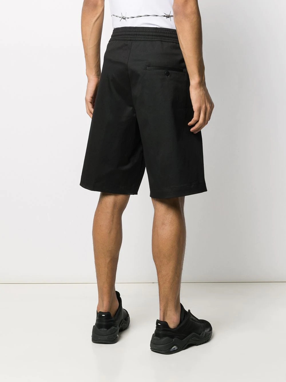 woven track shorts - 4