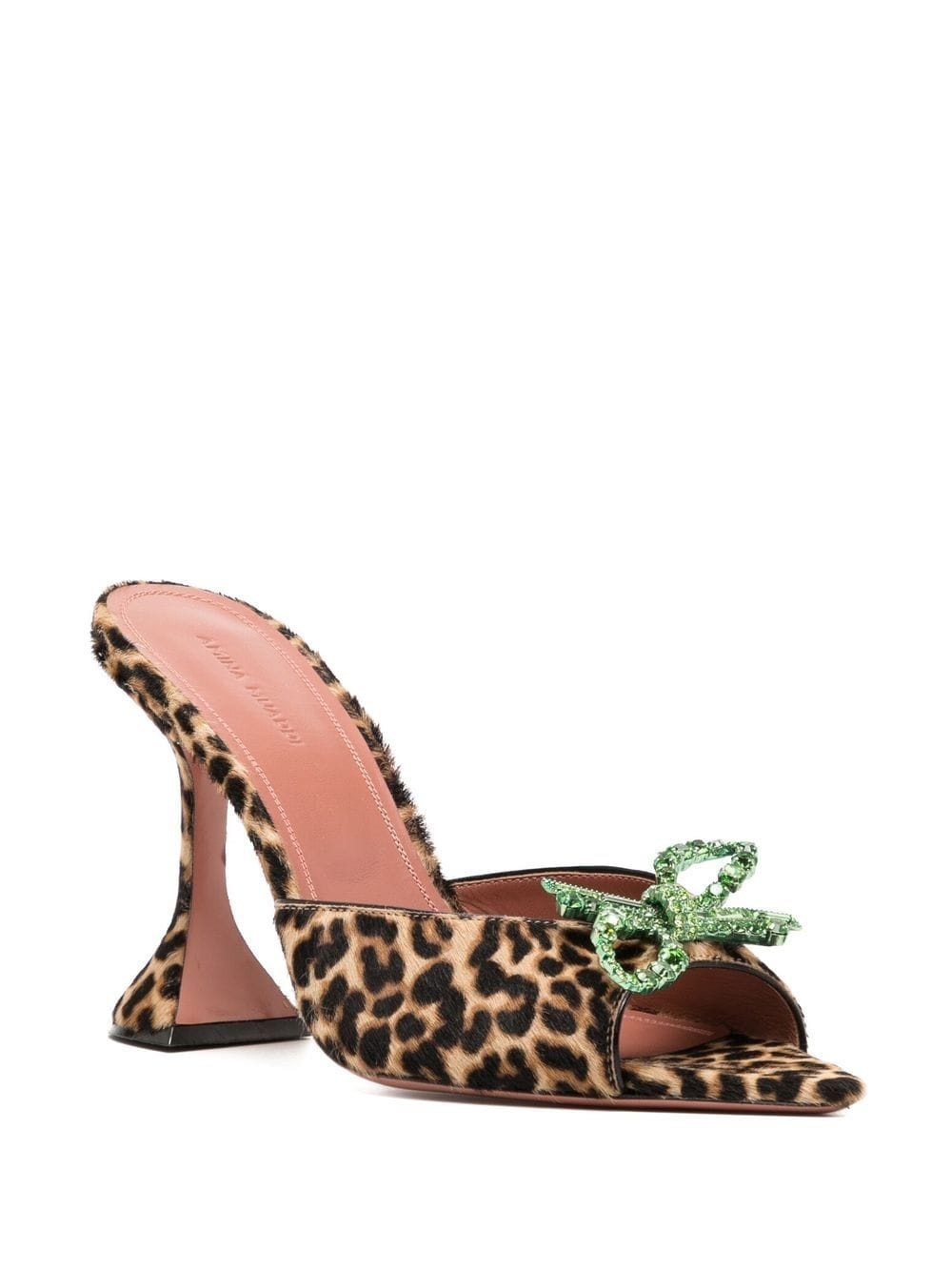 Rosie 95mm leopard-print mules - 2