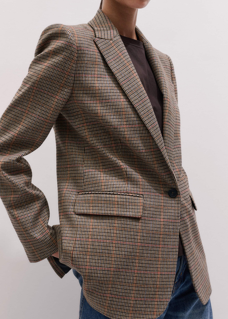 Sharp Shoulder Blazer 7