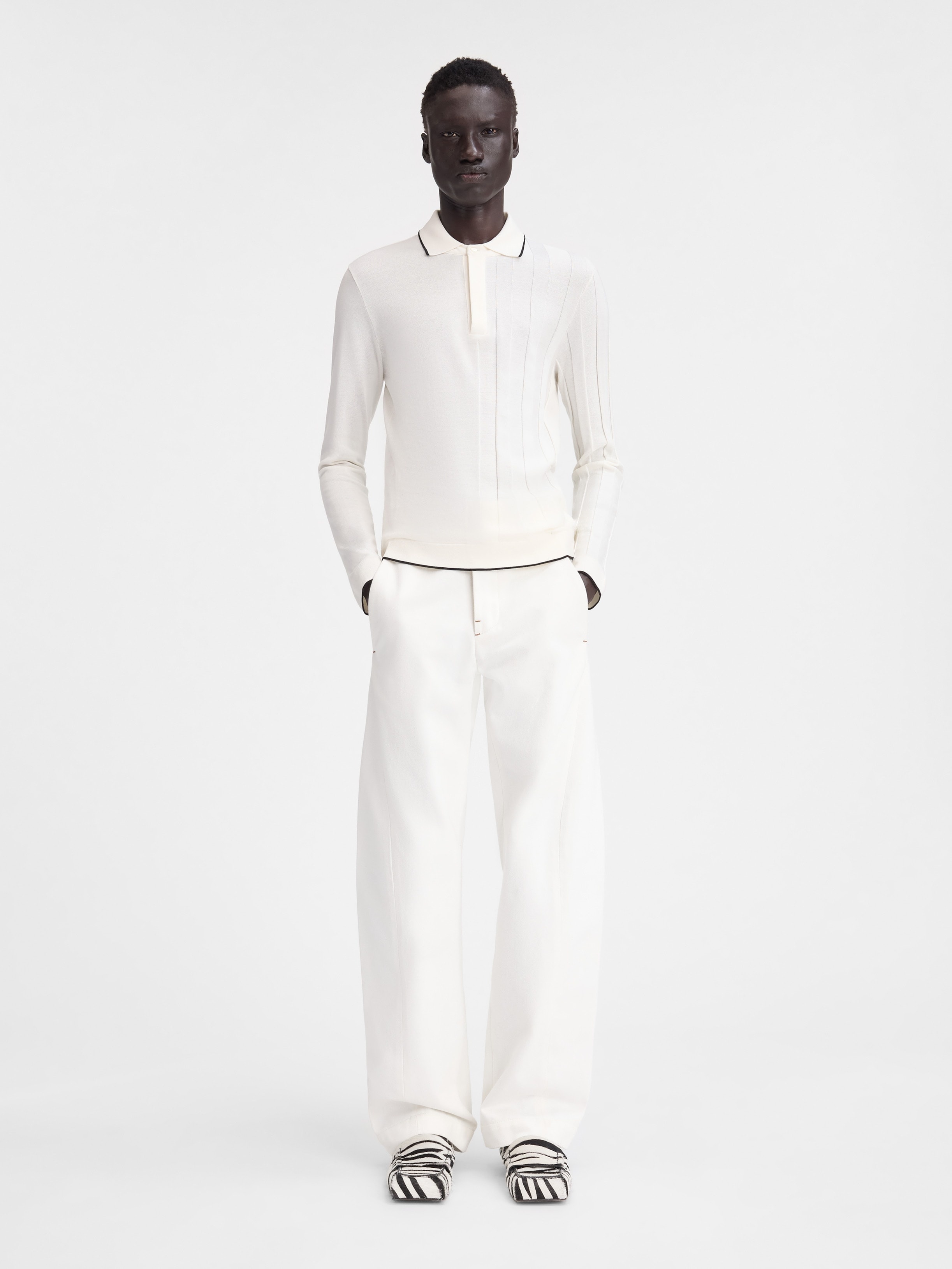 The Tricot long-sleeve polo shirt - 2