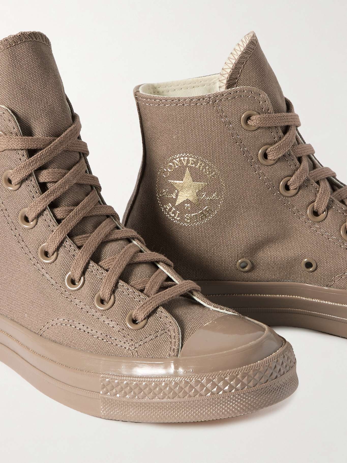 Chuck 70 canvas high-top sneakers - 4