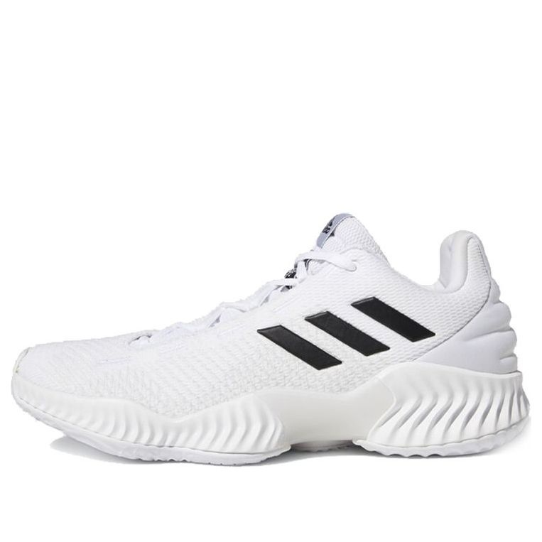 (WMNS) adidas Pro Bounce 2018 Low 'White Black' FW5748 - 1