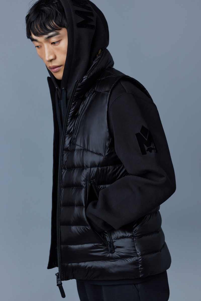 HARDY Re-Stop down vest with patch pocket for men 5