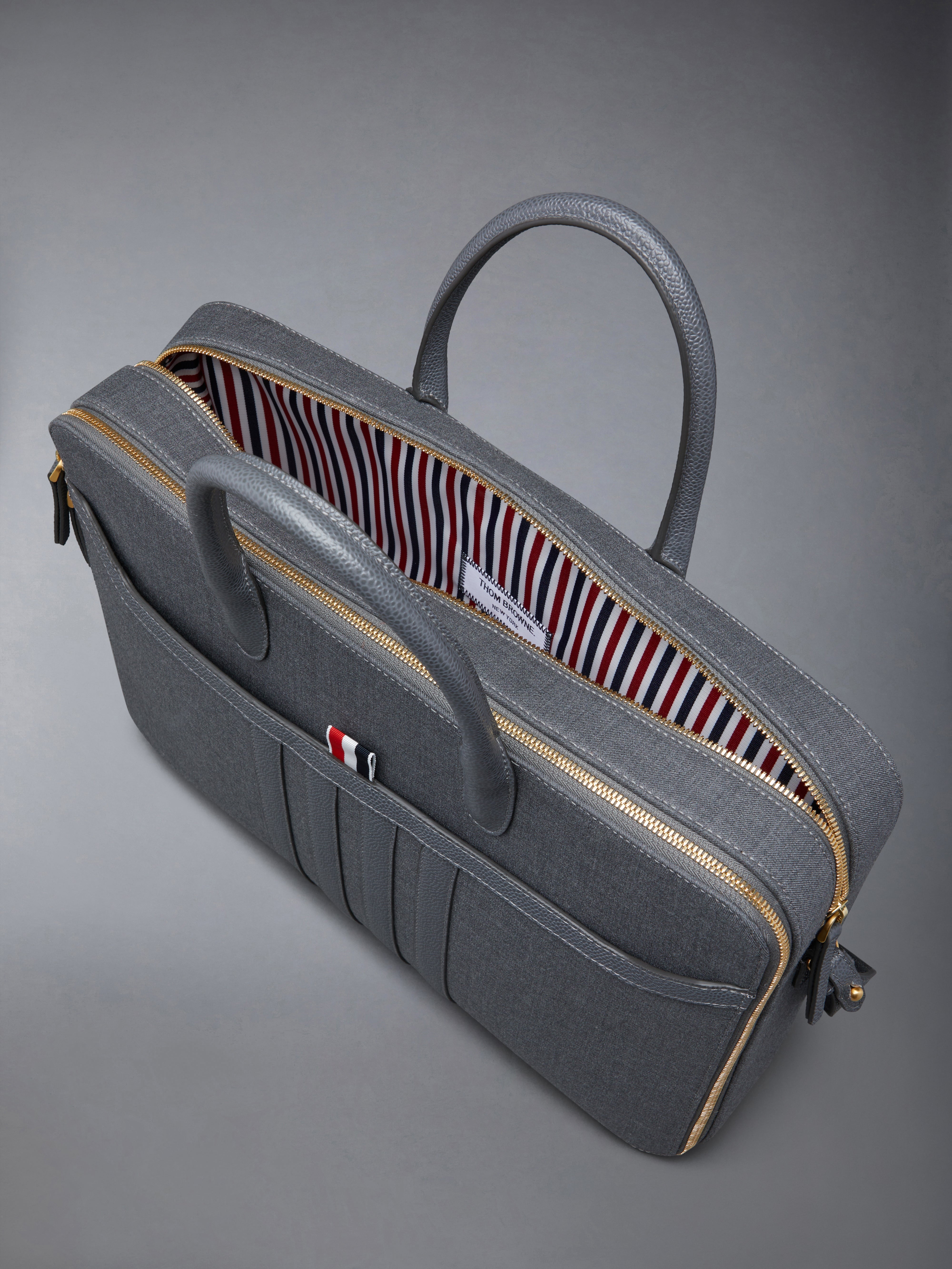 WOOL 4-BAR BUSINESS BAG - 4
