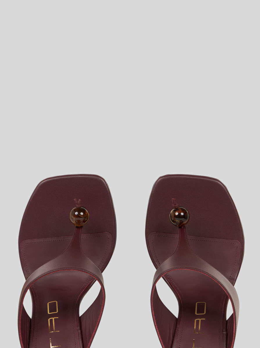 THONG SANDALS WITH WEDGE - 2