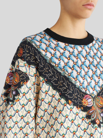 Etro ROUND NECK PRINTED SWEATSHIRT outlook