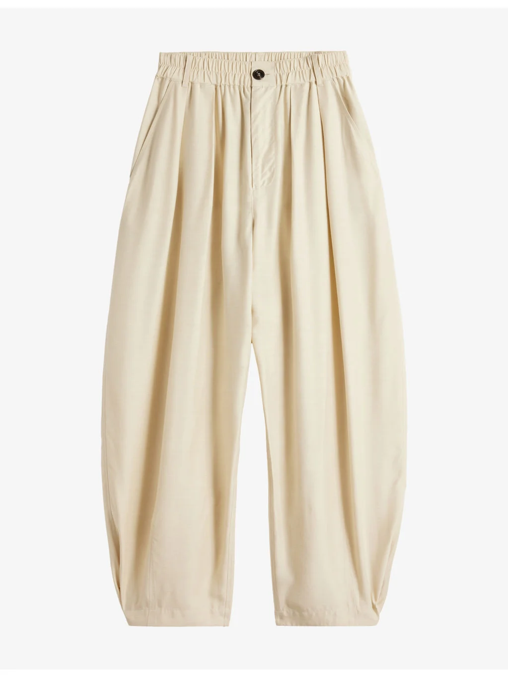 Vernon Wide-Leg Silk-Blend Trousers - 1