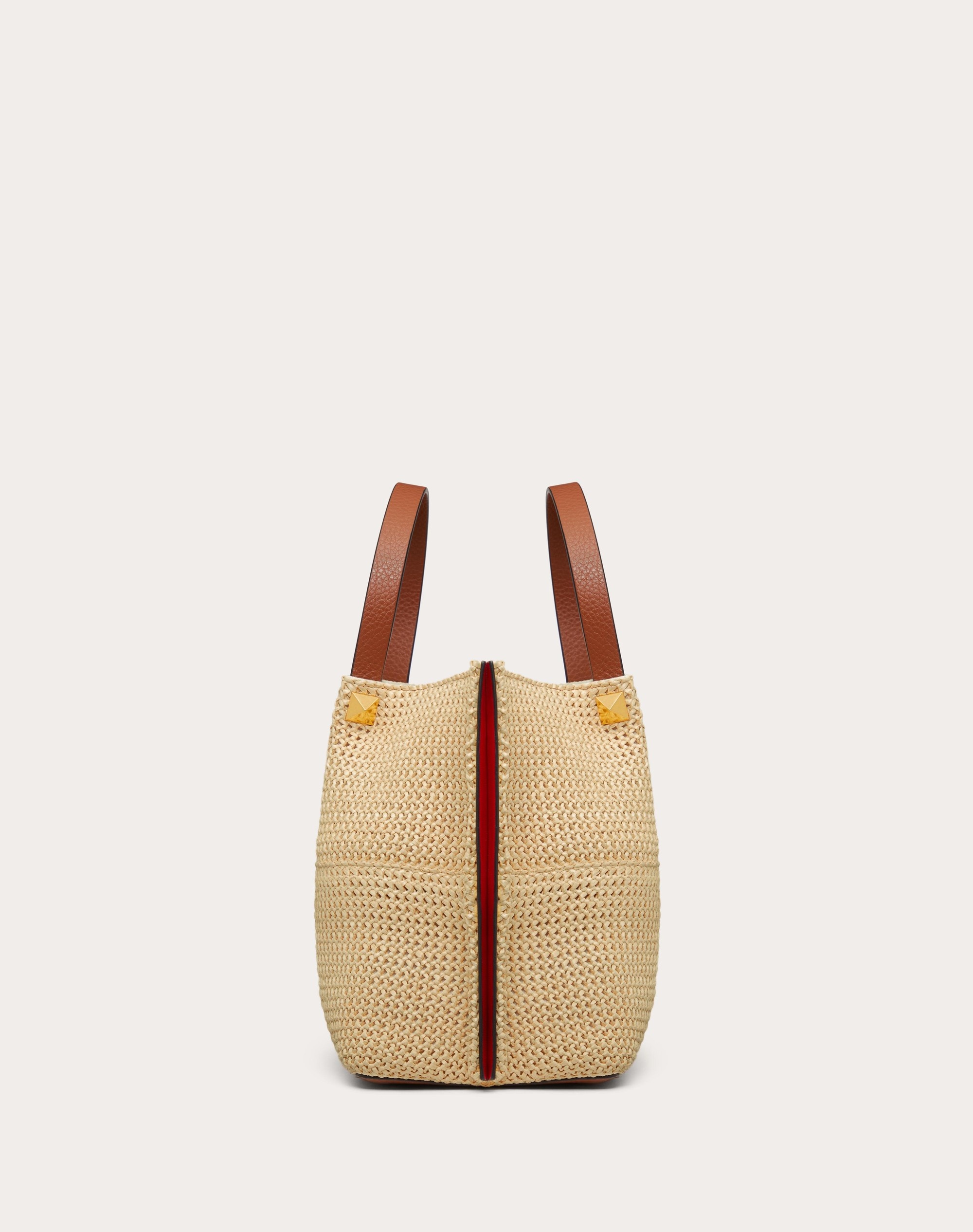 MEDIUM STRAW SUMMER TOTE - 5