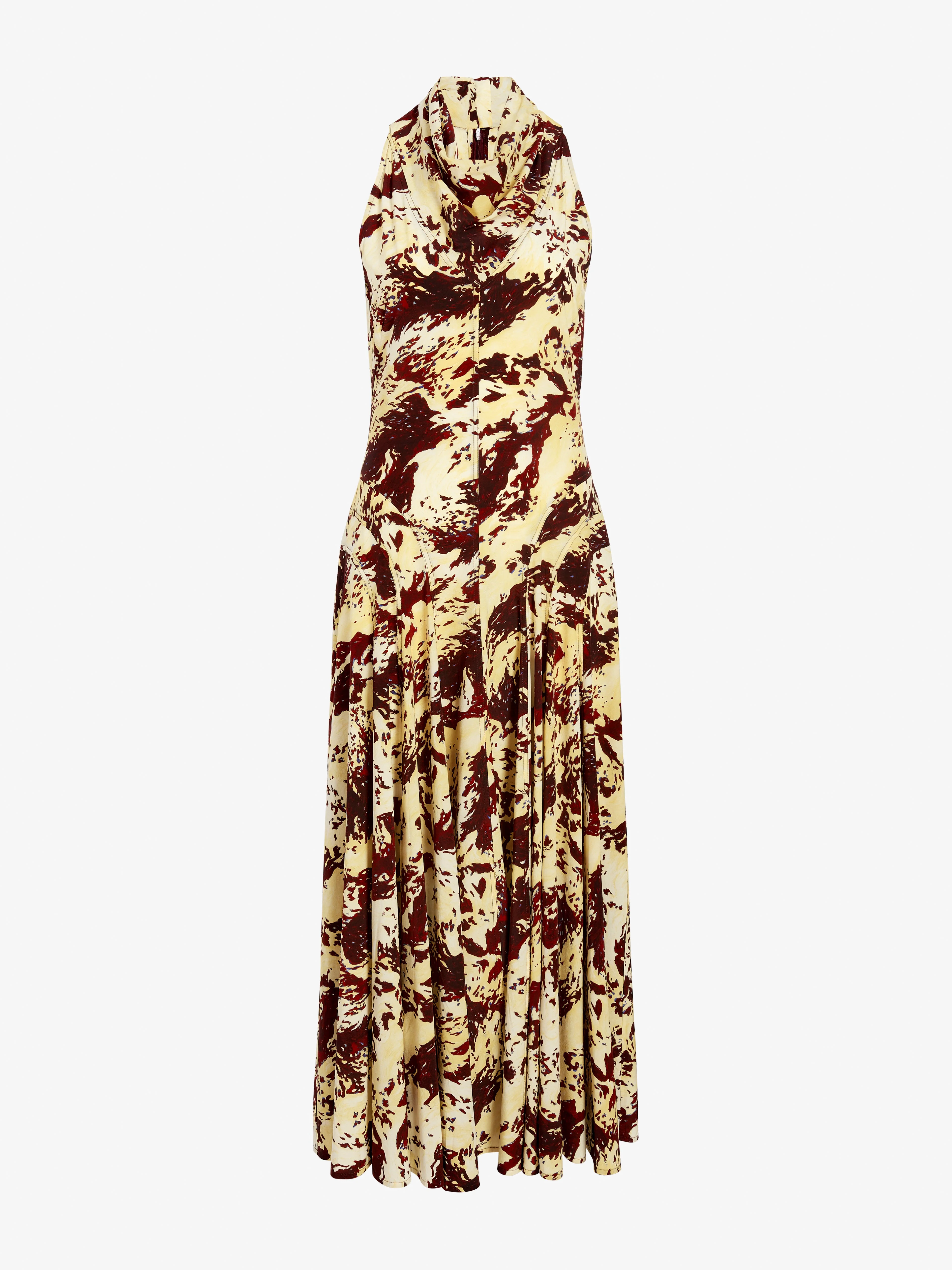 Adelide Dress in Printed Silk Viscose - 1