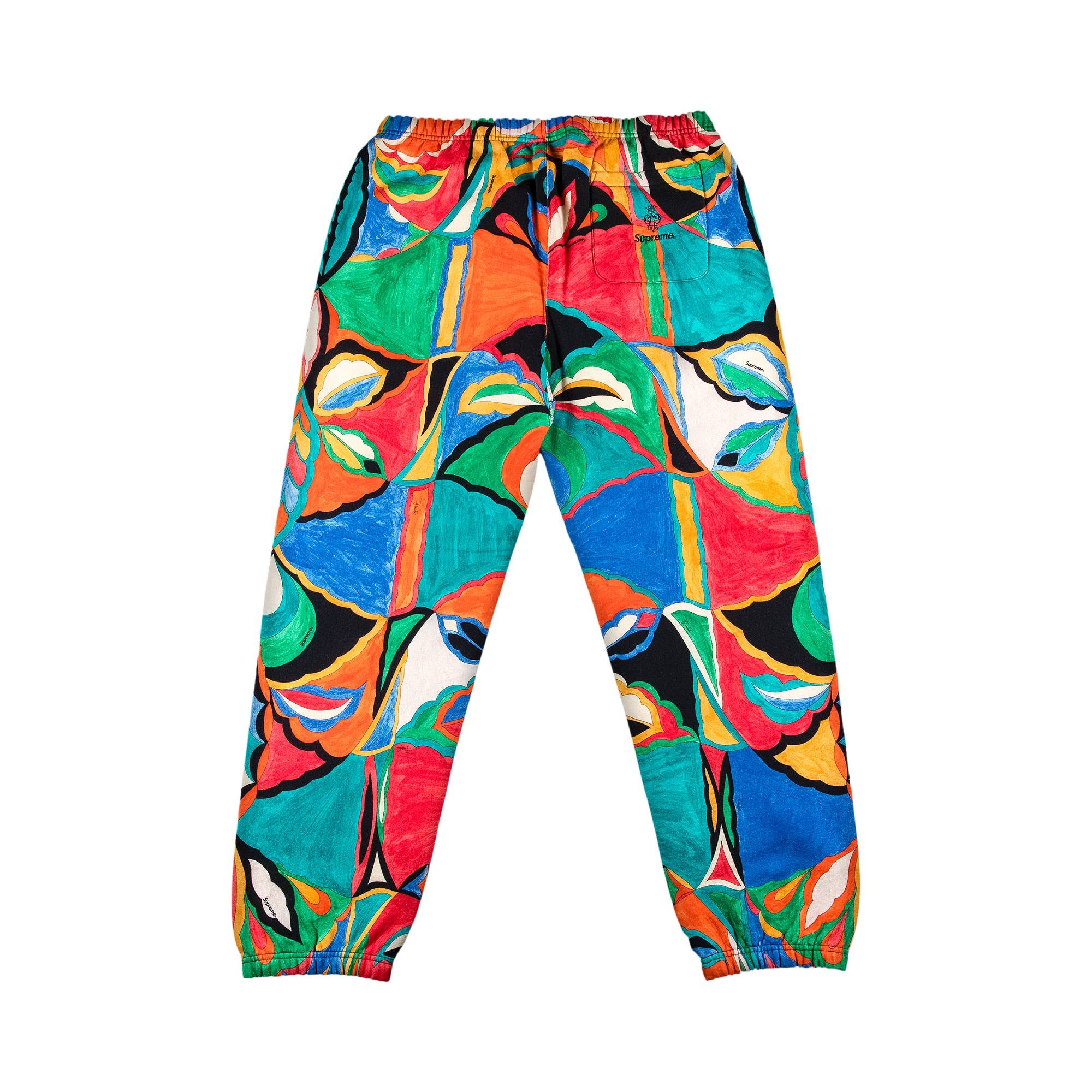 Supreme x Emilio Pucci Sweatpant 'Multicolor' - 2