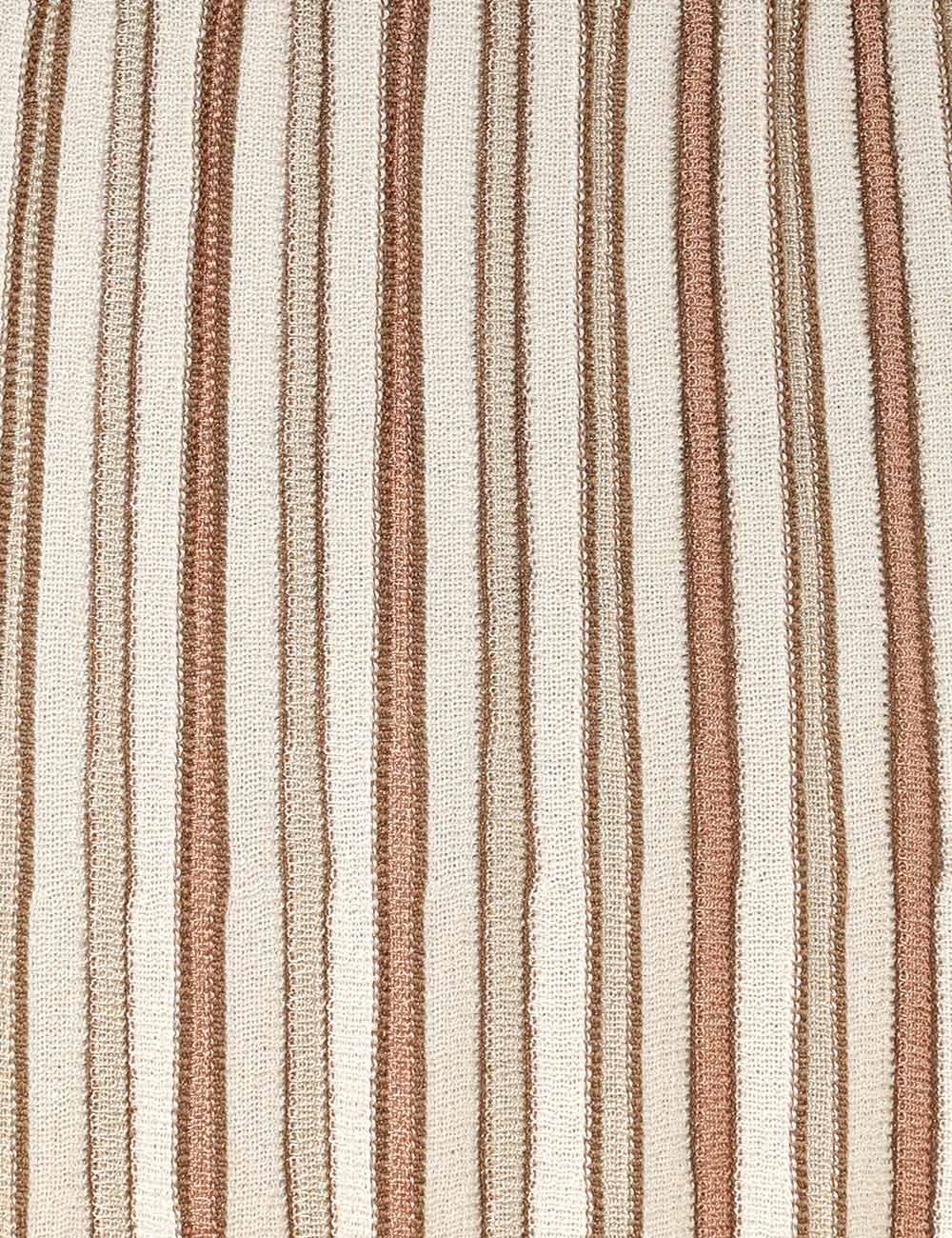 CRUSH METALLIC STRIPE SKIRT - 6