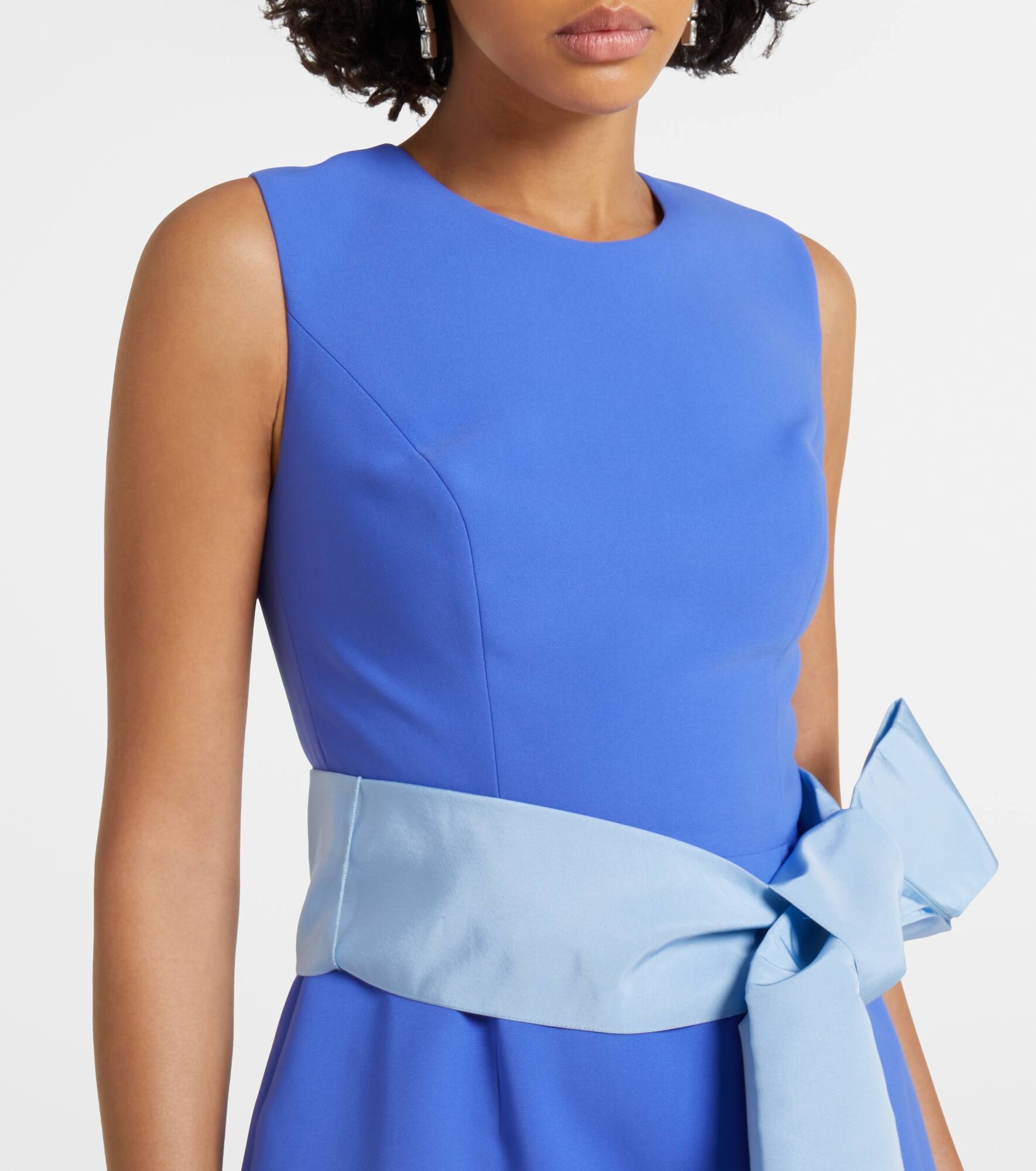 Crêpe cocktail dress - 4