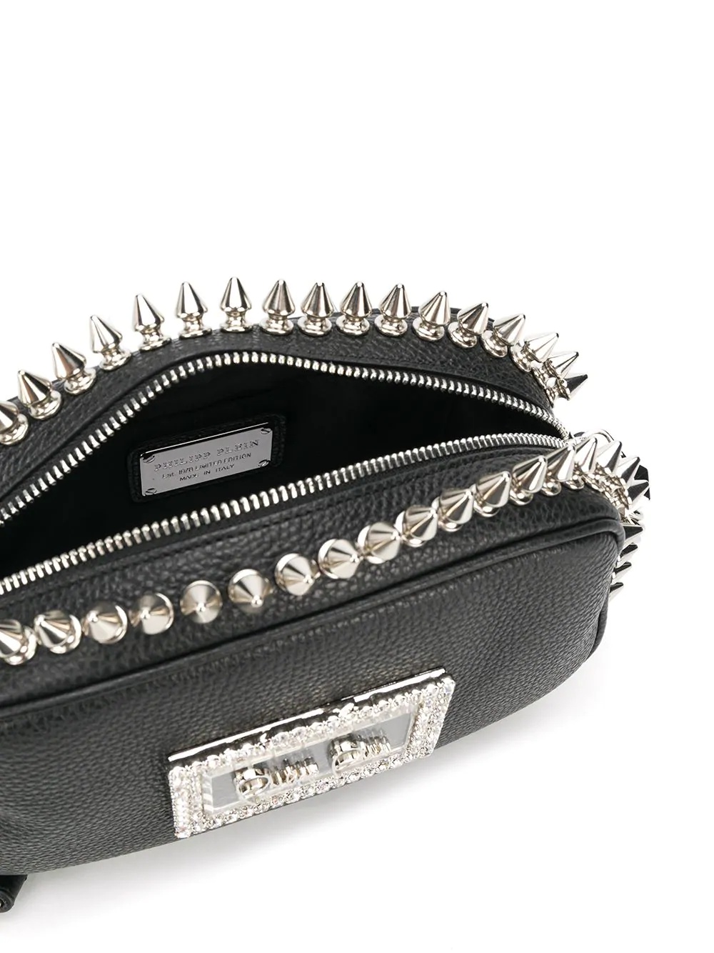 stud-embellished crossbody bag - 5