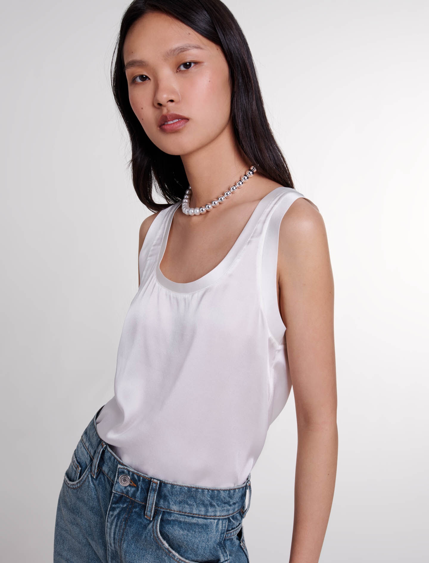 Silk tank top - 6