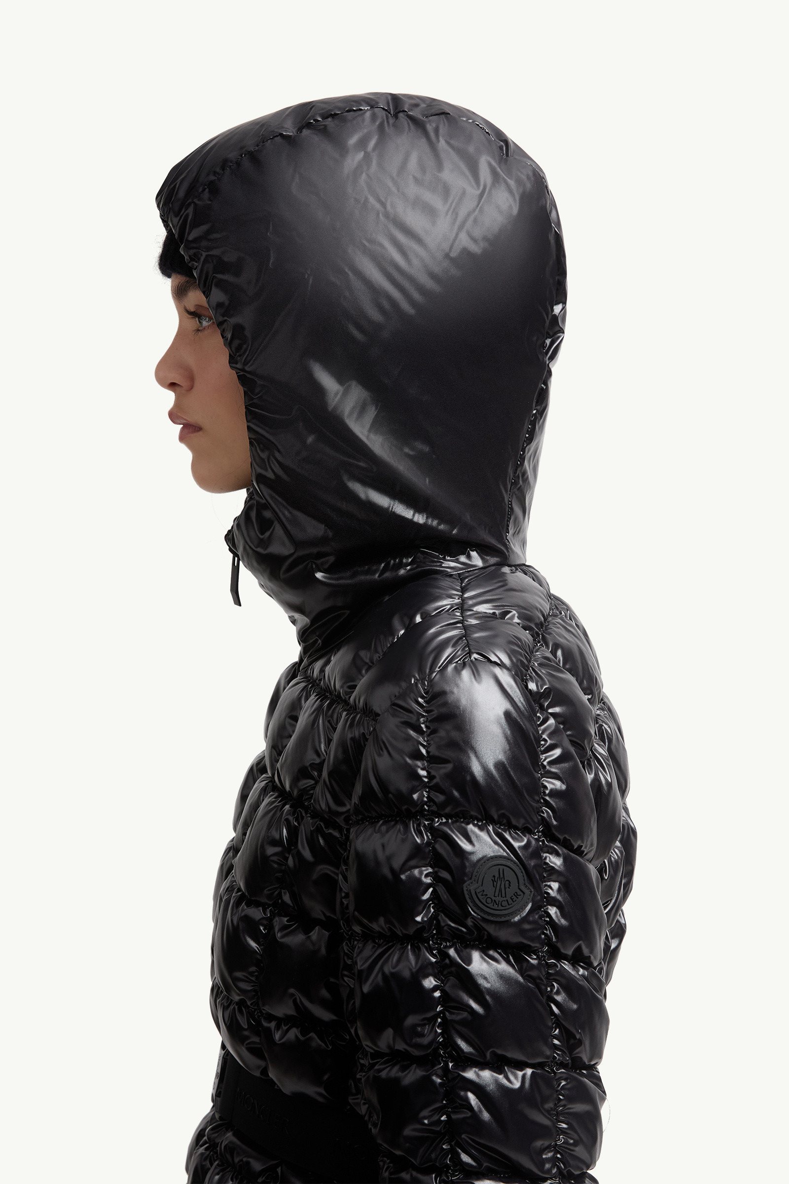 Eynard Hooded Square-Quilted Short Down Jacket - 4