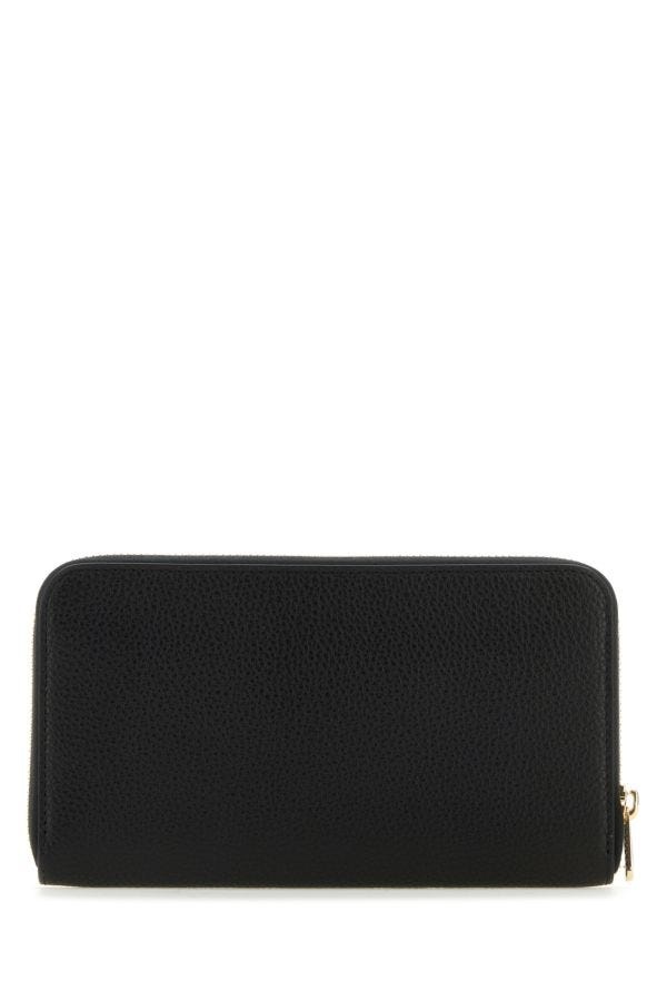 Black leather wallet - 3