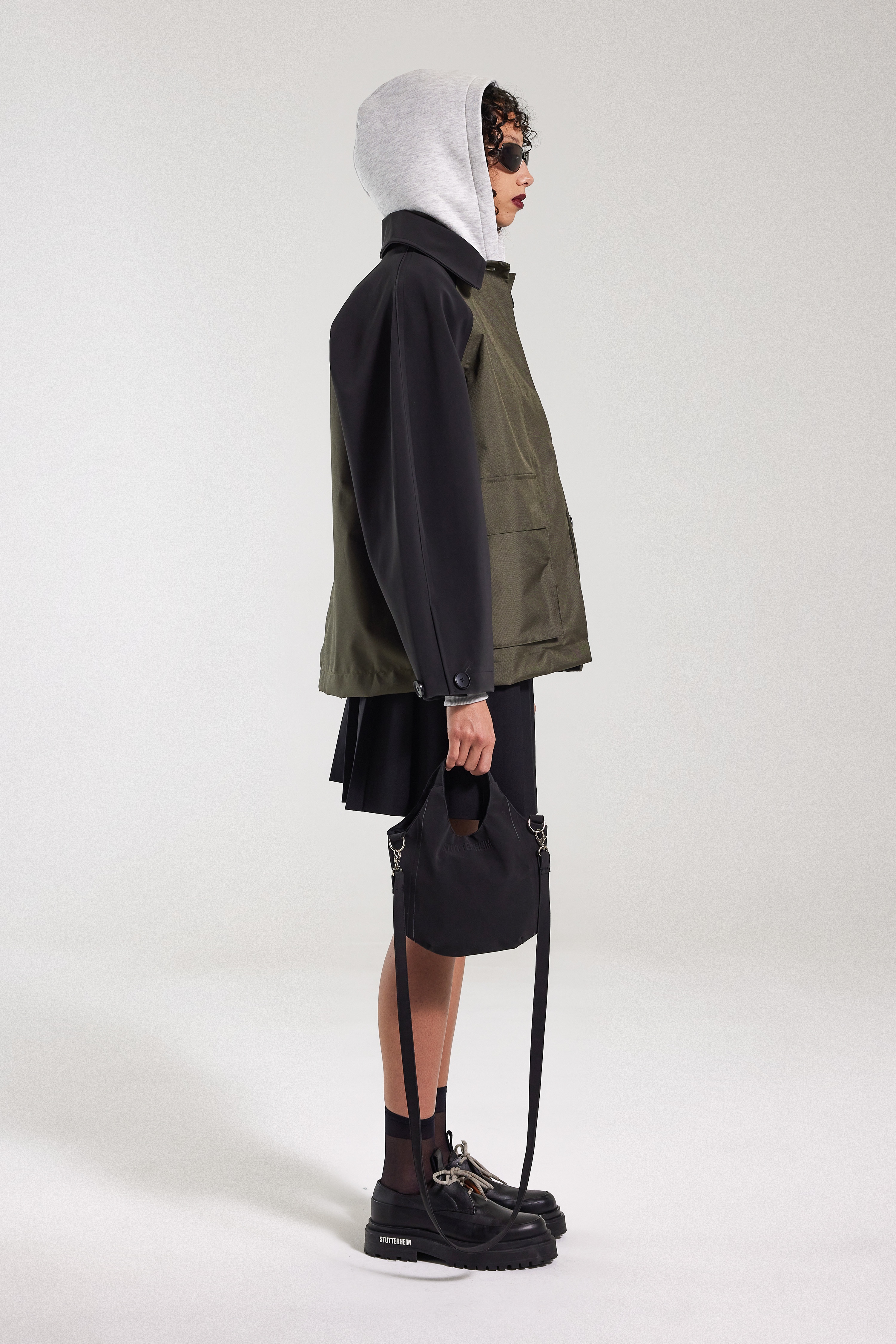 Bandhagen Patch Raincoat Green - 3