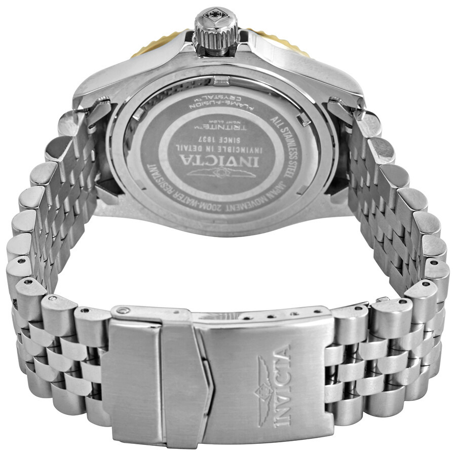Invicta - Invicta Pro Diver Quartz Black Dial Coke Bezel Men's Watch 34103 - 3