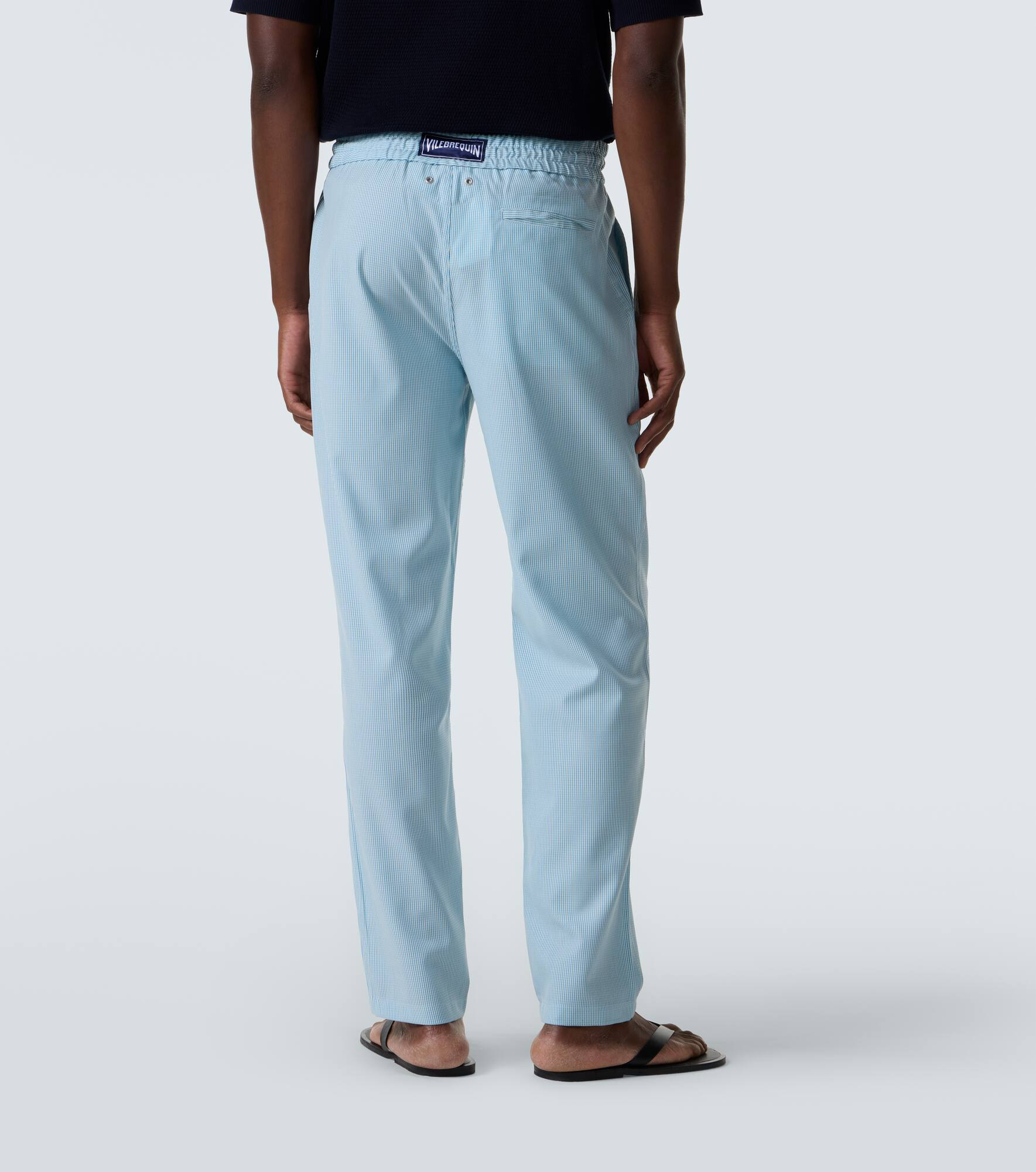 Parc striped wool-blend slim pants - 4