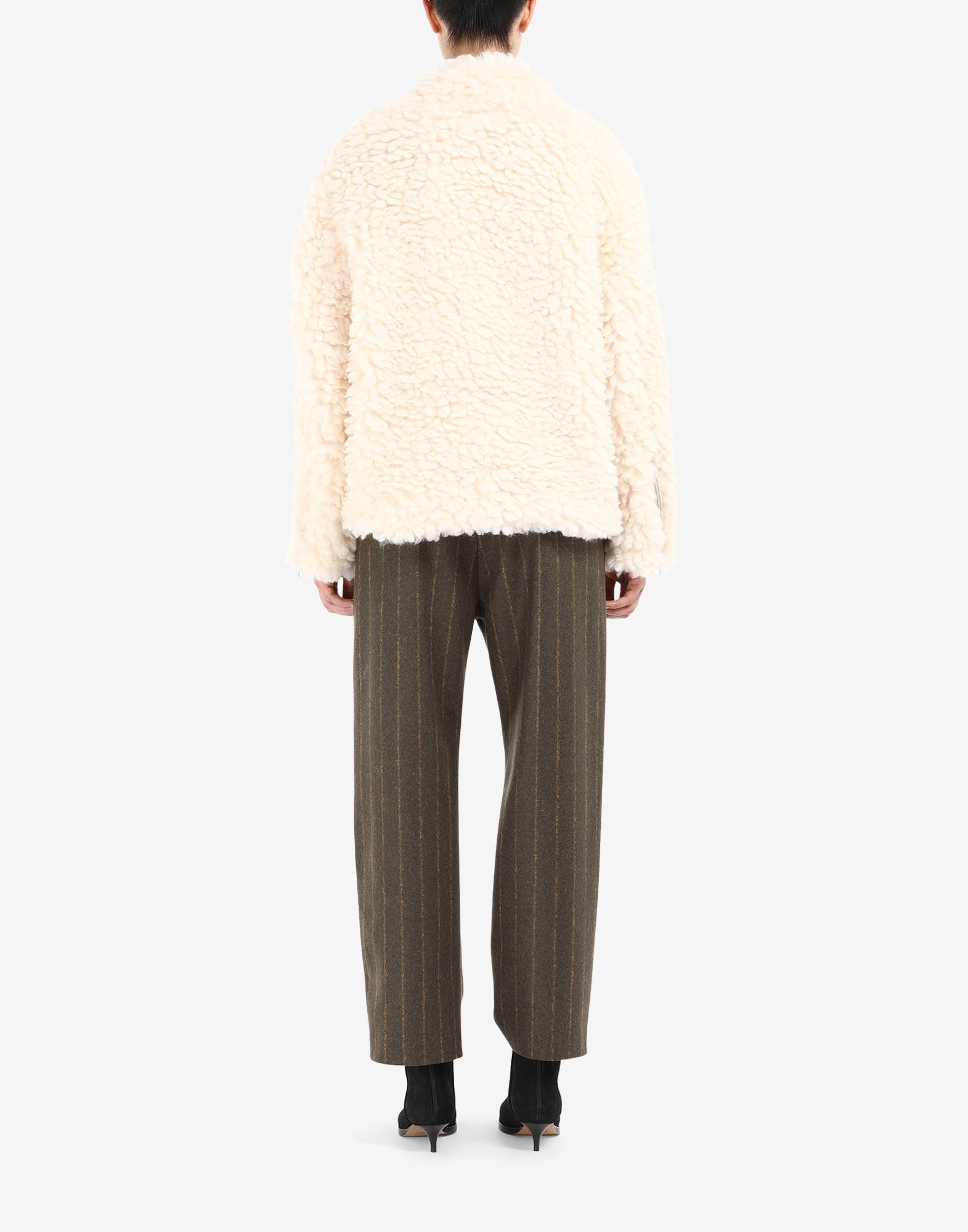 Faux sheepskin jacket - 4