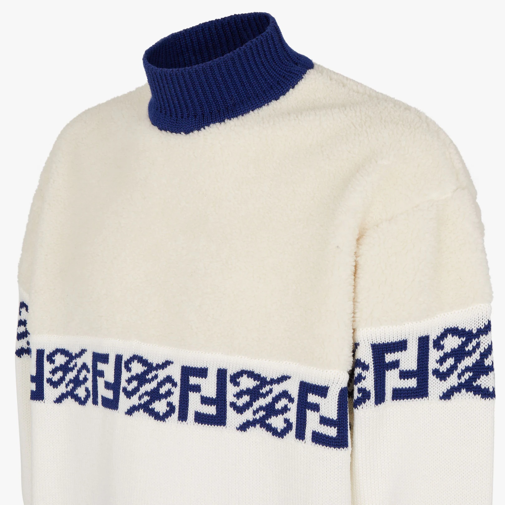 White wool sweater - 3