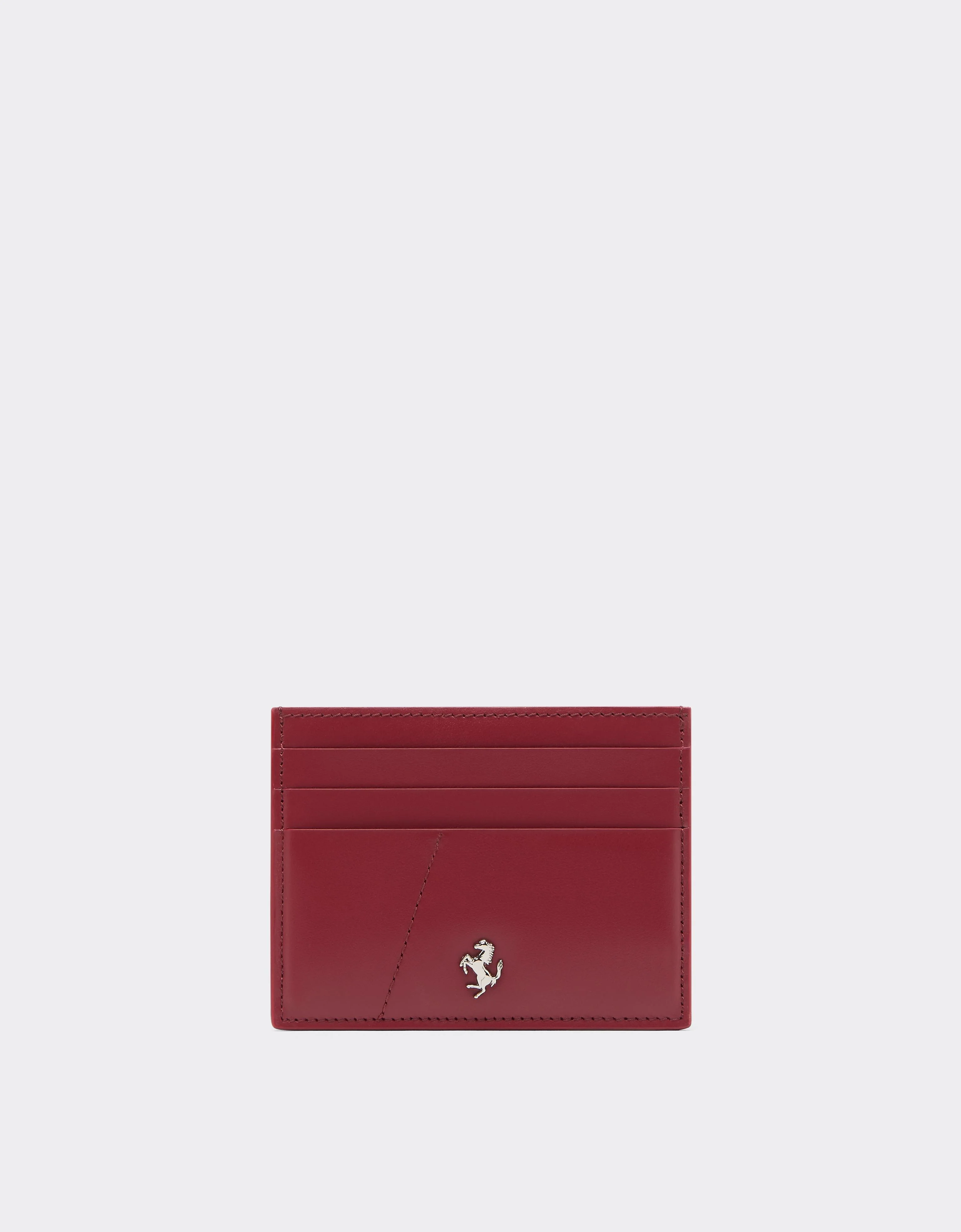 Leather Wallet with Prancing Horse - 1