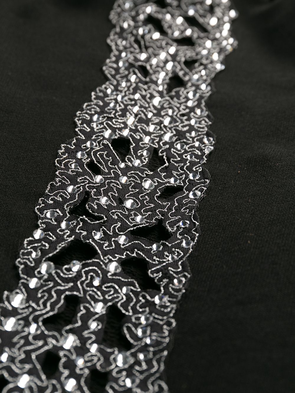 crystal-embellished track pants - 7