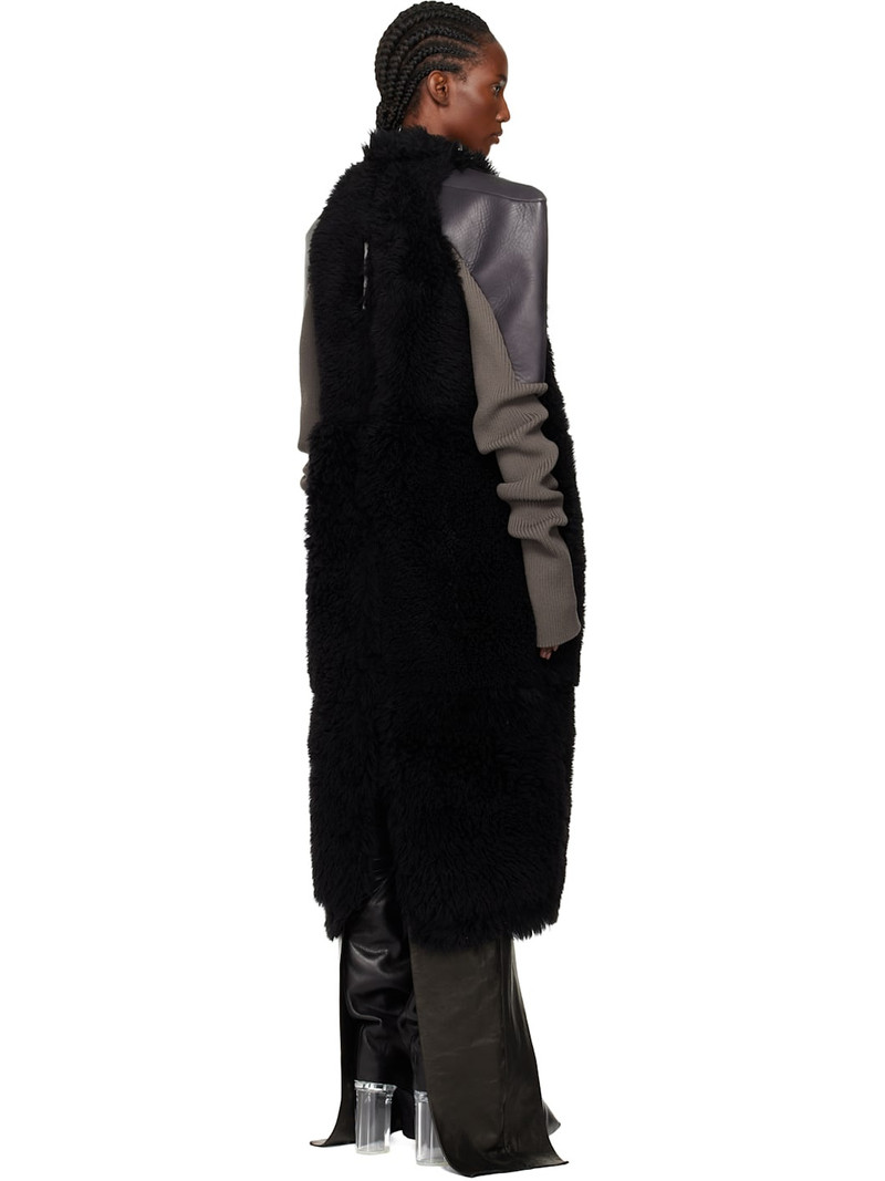 Black Concordians SL Cyclops Reversible Shearling Coat 3