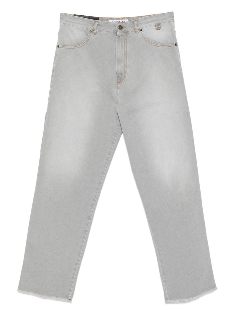 frayed-hem jeans 1