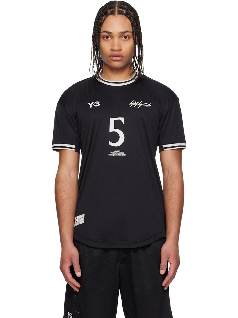 Black Jude Bellingham Soccer Short Sleeve Jersey 1