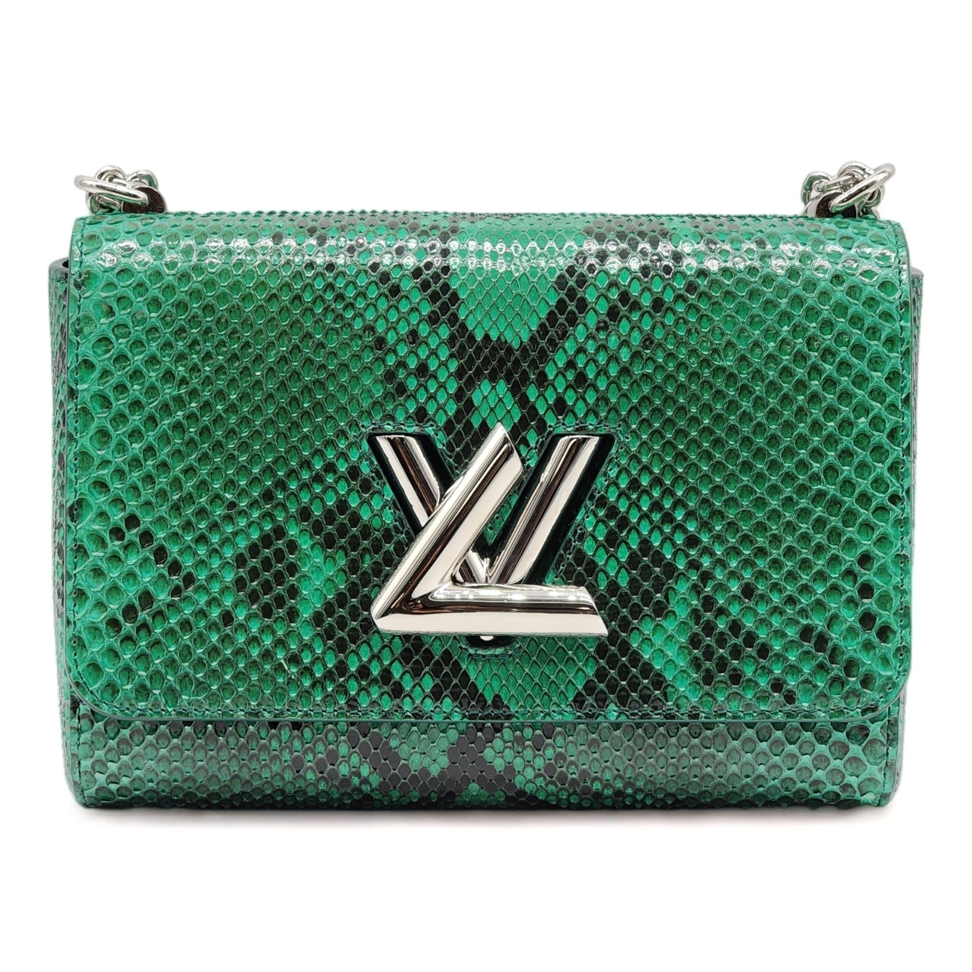 Louis Vuitton Twist MM Green Python - 4