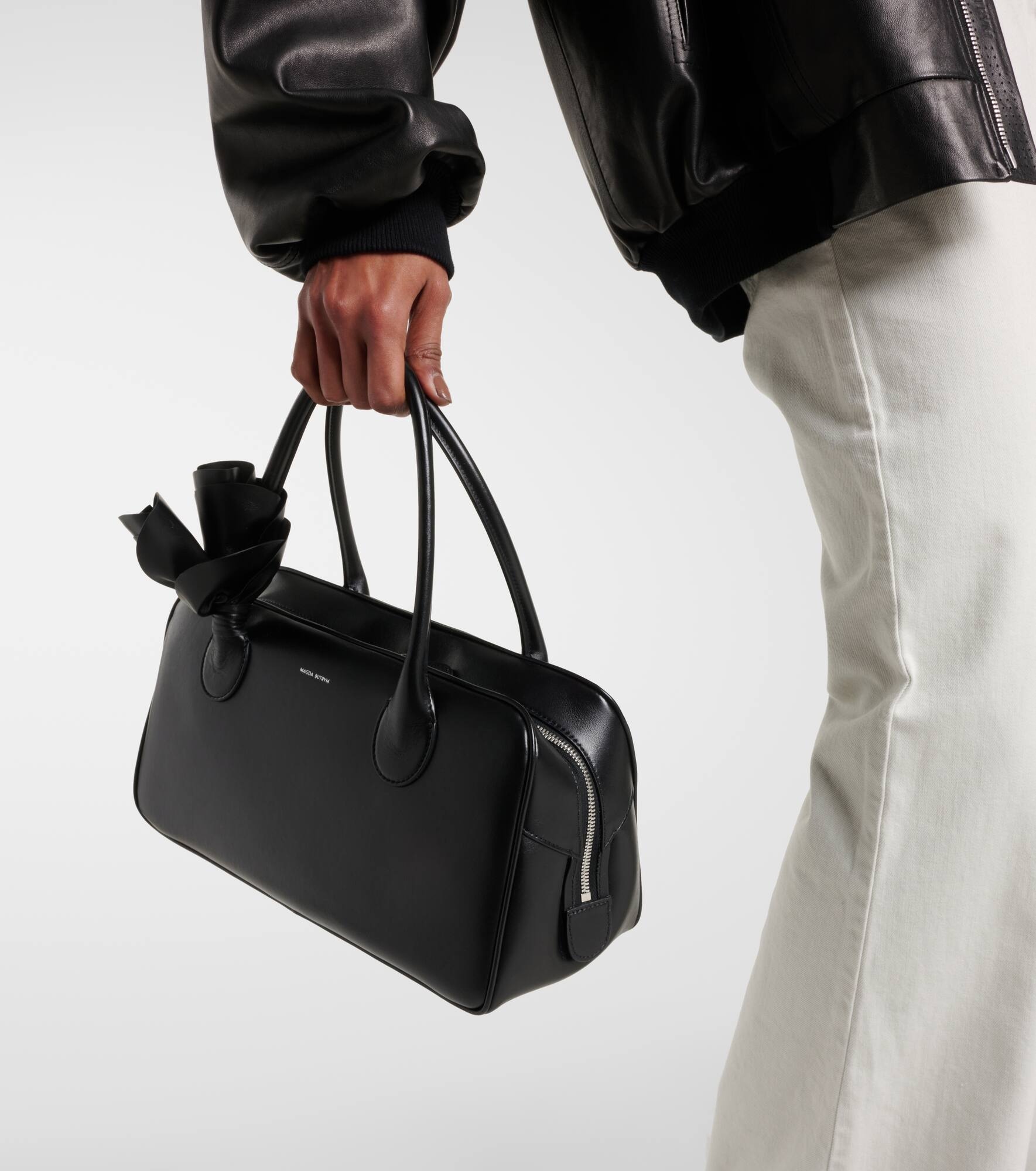 Brigitte Small leather tote bag - 2