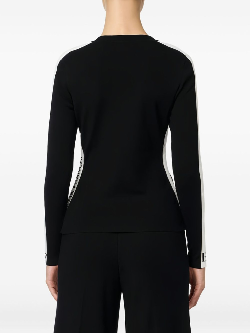 stripe-detail long-sleeve sweater 4