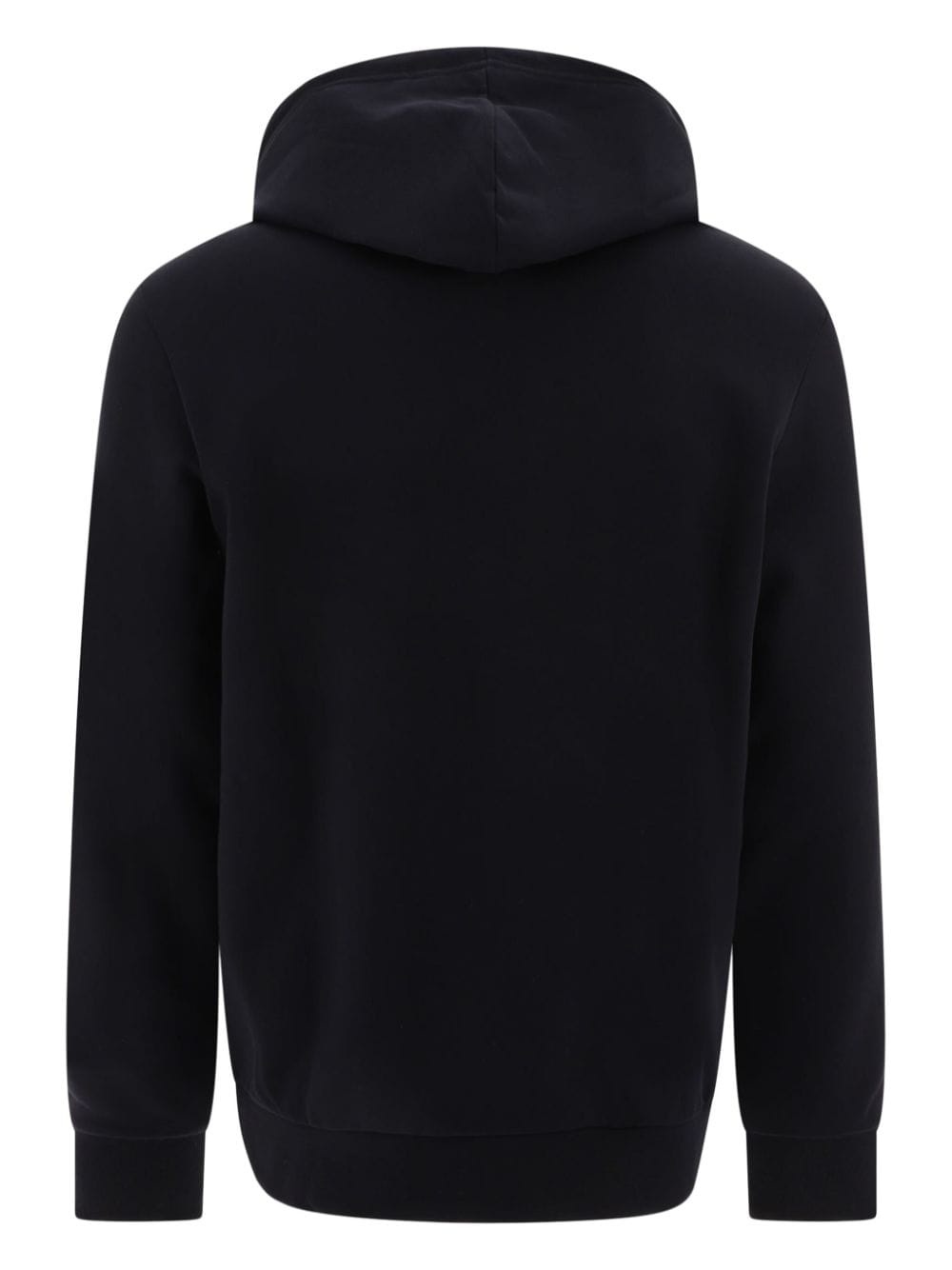 logo-print drawstring hoodie - 3