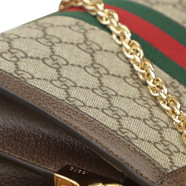 (WMNS) Gucci Ophidia Retro Shoulder Messenger Bag 'Brown' 503877-K05NG-8745 - 7