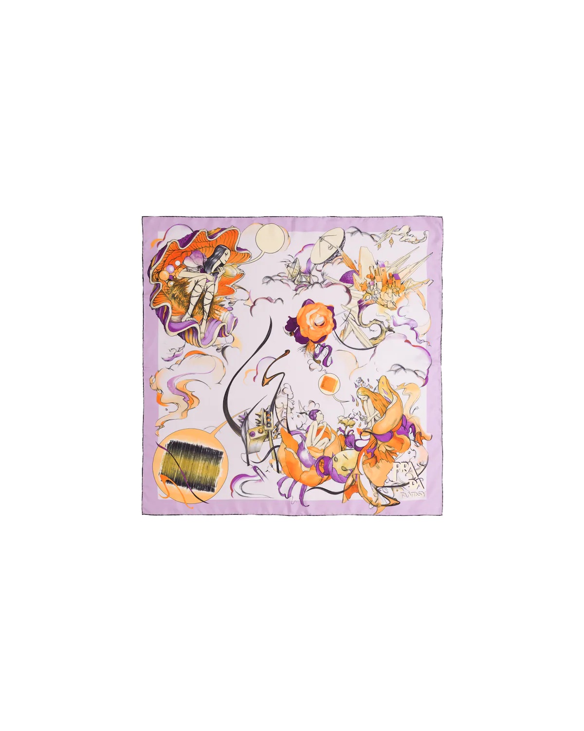 Fantasy silk 90 foulard - 3