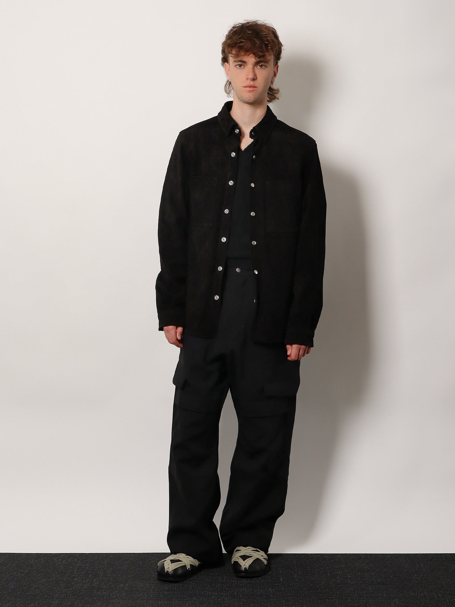 Rick Owens Men Suede Jacket - 2