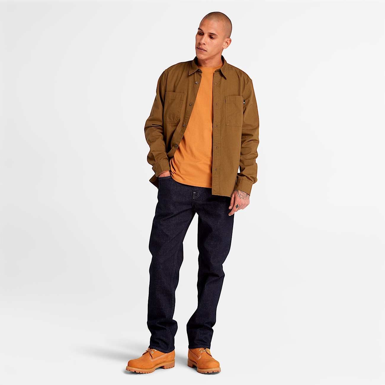 Men's Dunstan River Long Sleeve Slim-fit Crew T-Shirt - 3