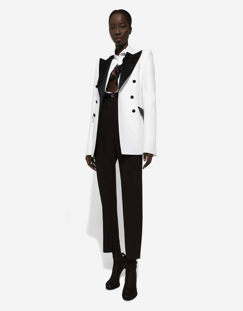더블 브레스트 실패 Turlington tuxedo blazer 8