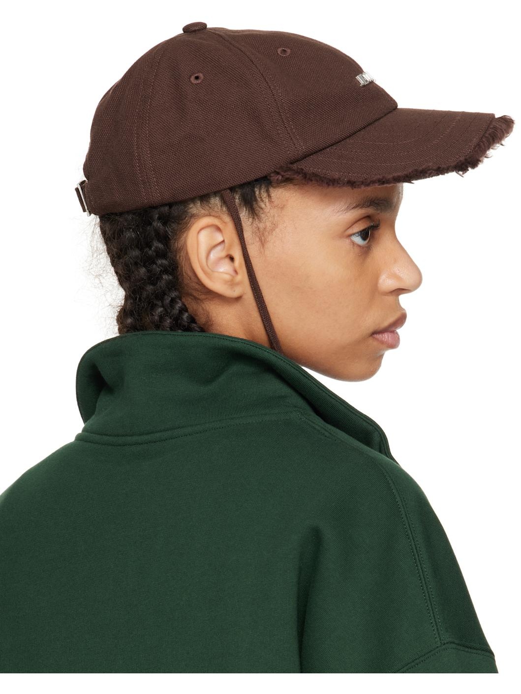 Brown'The Artichaut' Cap - 3