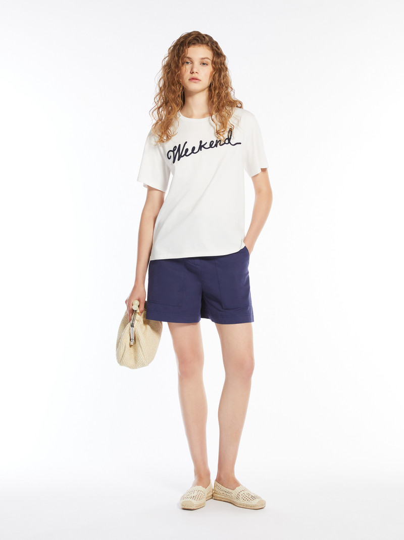 WEEKEND Max Mara OLGA Cotton T-shirt outlook
