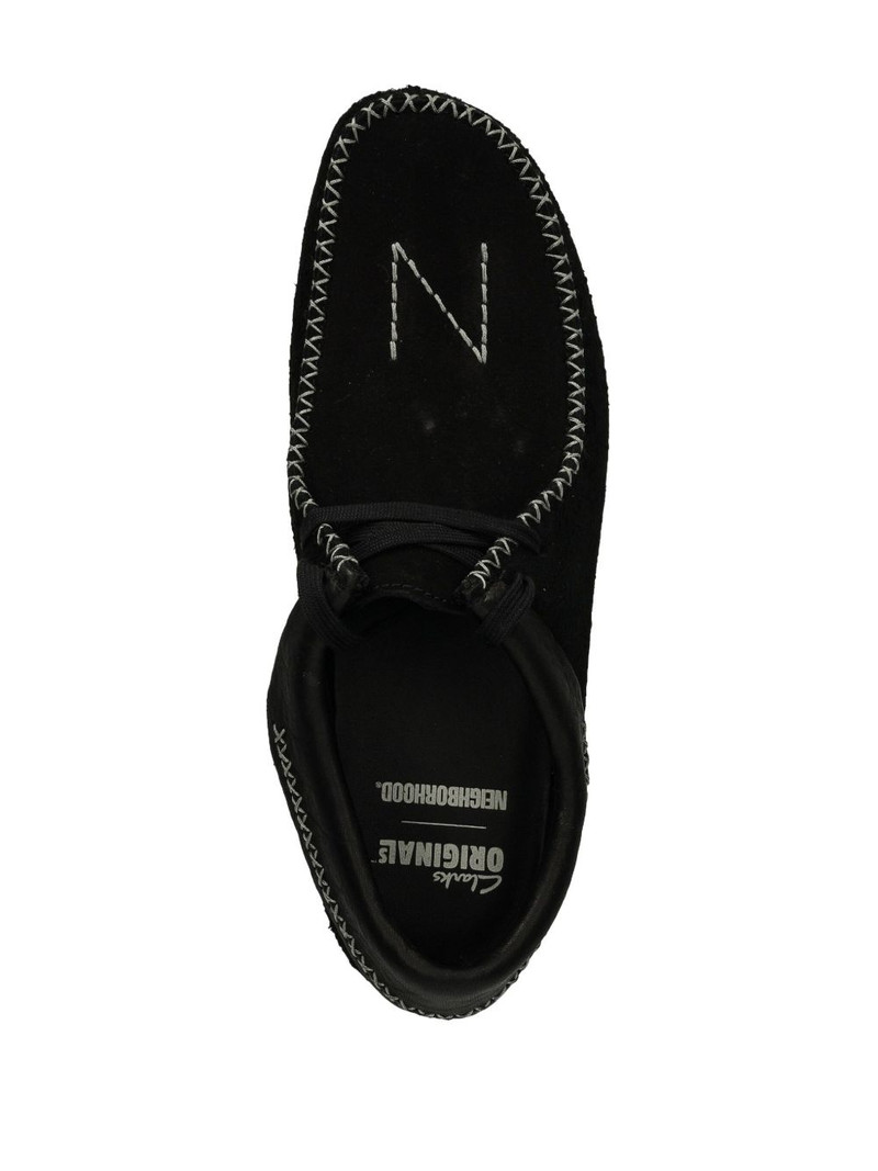 x Neighborhood Wallabee lace-up shoes 4
