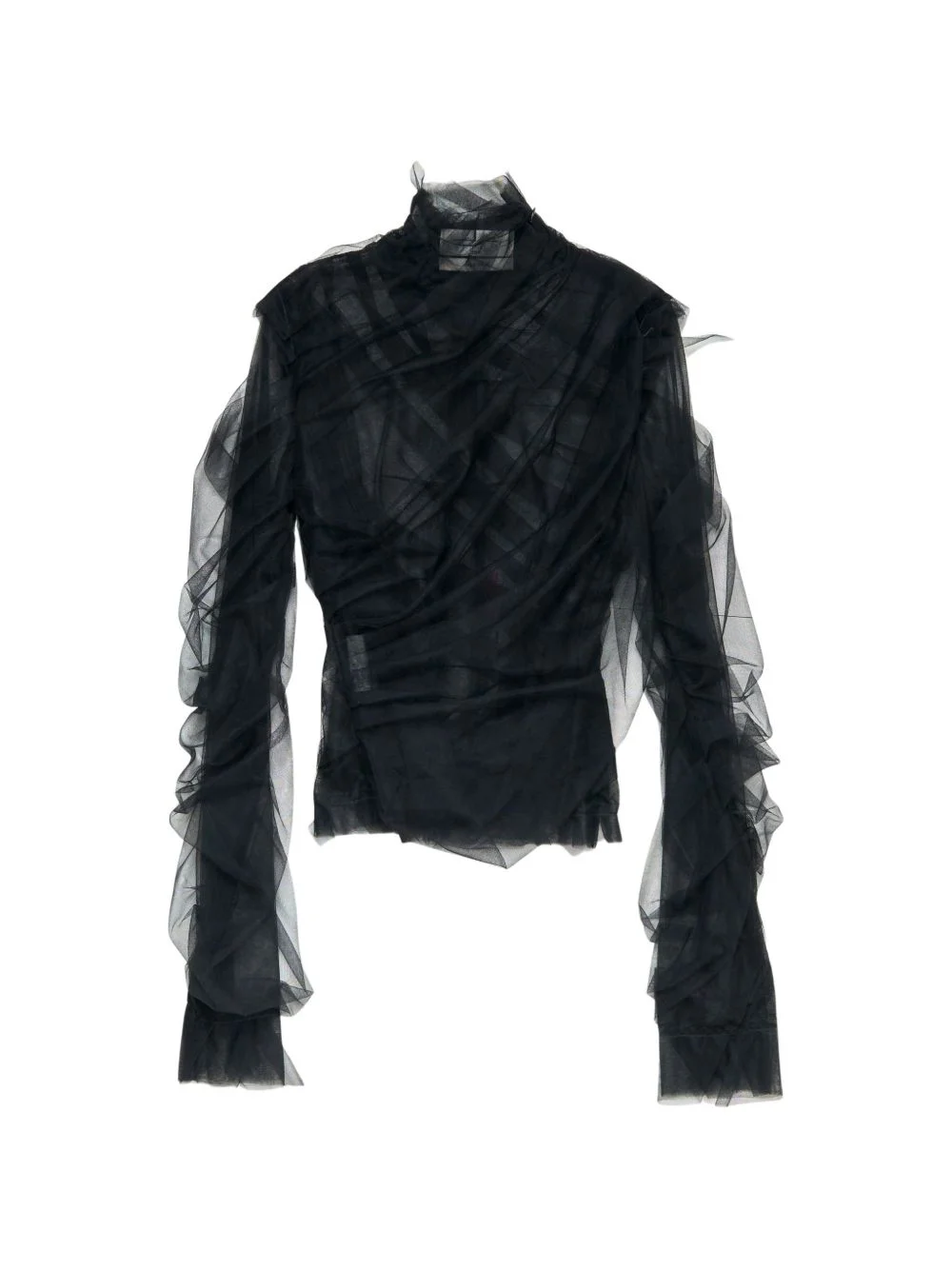 Lola ruffled tulle top - 1