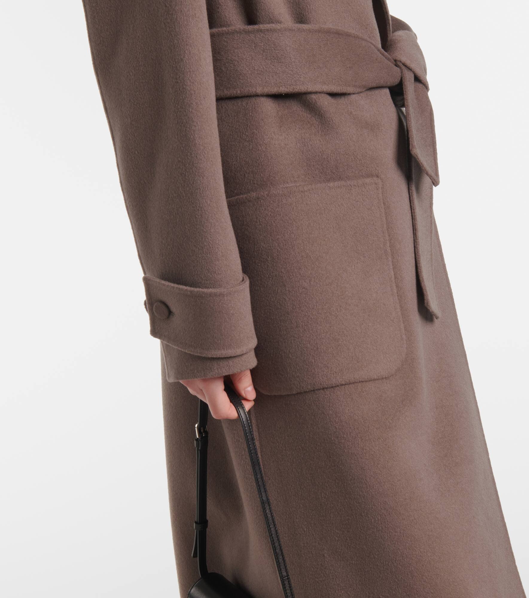 Arline wool and cashmere coat - 5