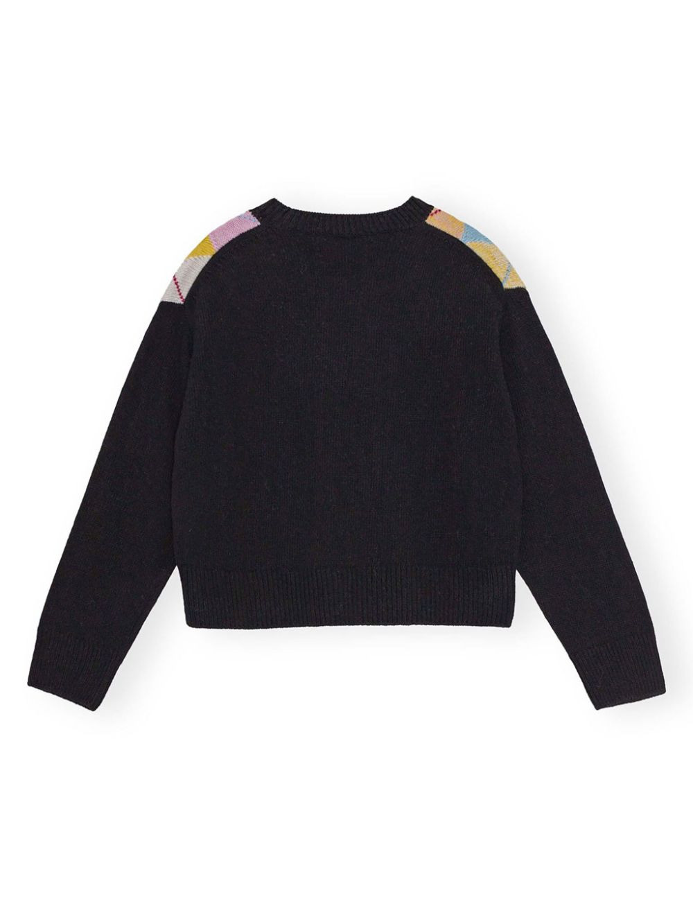 Ganni Women Argyle Sweater - 2