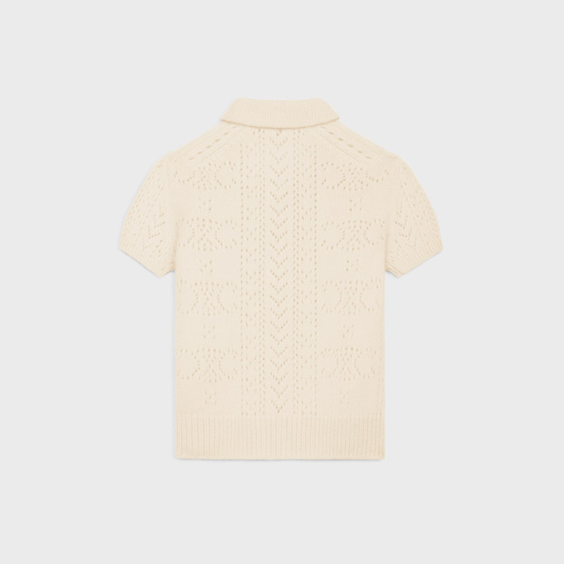 CELINE cardigan in pointelle cashmere outlook